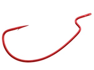 Gamakatsu Offset EWG Worm Hook Red