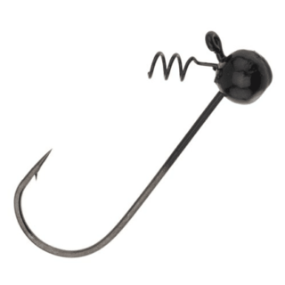 Big Bite Baits Gamakatsu Fin Twist Jig Head 4pk