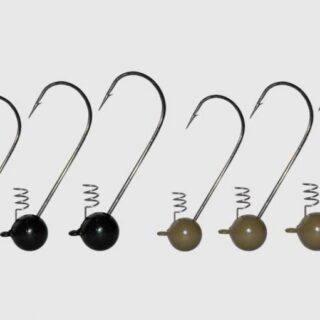 Hillbilly Poison Finesse Shakey Head (Black)