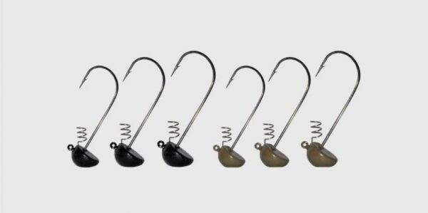 Hillbilly Poison Stand-Up Shakey Head (Black)