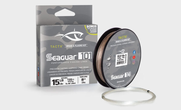 Seaguar TactX Braid & Fluorocarbon Kit (150yards)