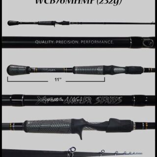 FX CUSTOM ROD-7'6 C- MEDIUM - HEAVY -14FT -18FT CRANK BAIT