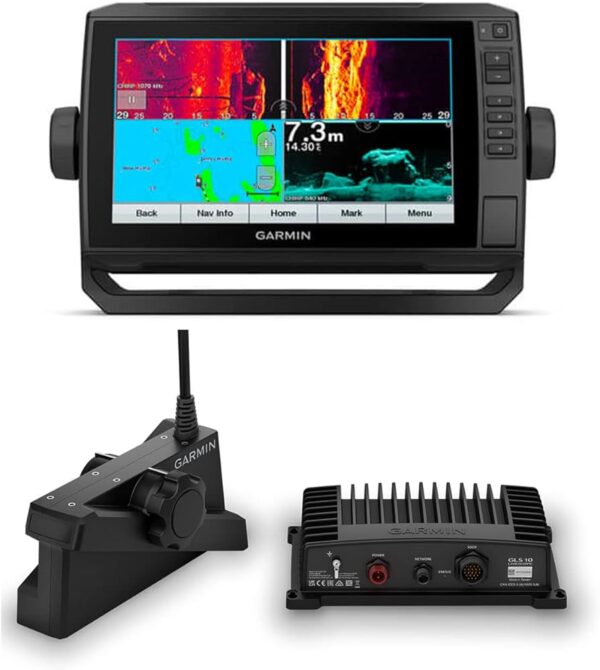 GARMIN ECHOMAP™ Ultra 102sv With GT54UHD-TM Transducer LVS34 and GLS10 Livescope Plus Combo