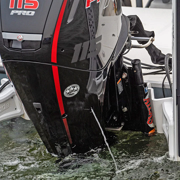 ATLAS™ Hydraulic 4inch Jack Plate - Black - Image 4